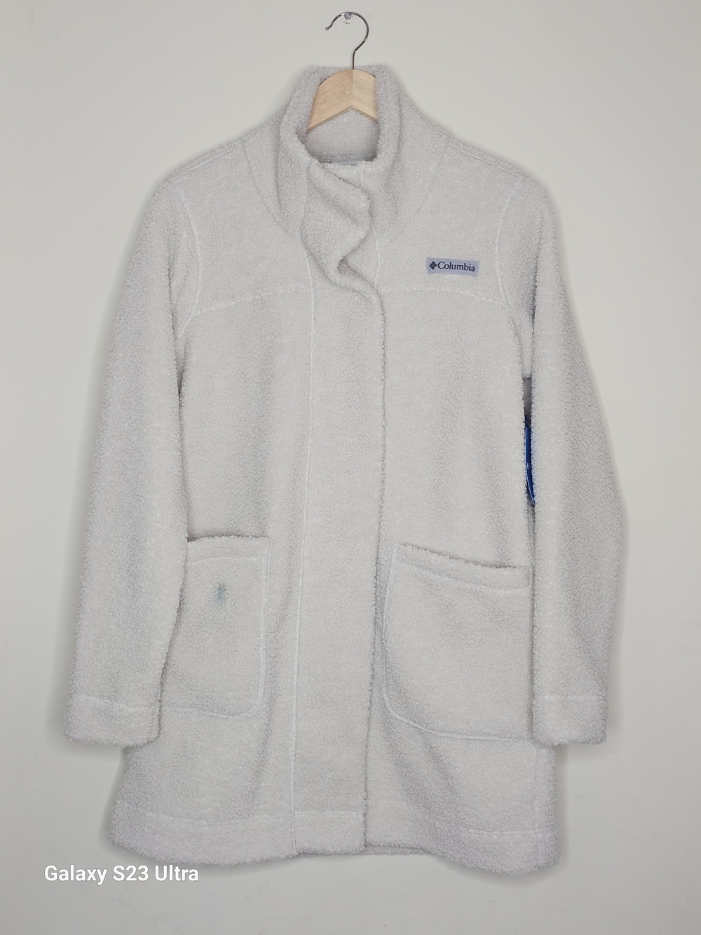 Columbia Women's Cream Sherpa Teddy Jacket